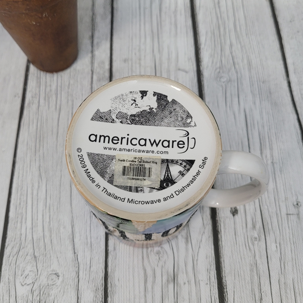 2008 Americaware North Carolina 3-D Mug, 18oz - Picture 5 of 5